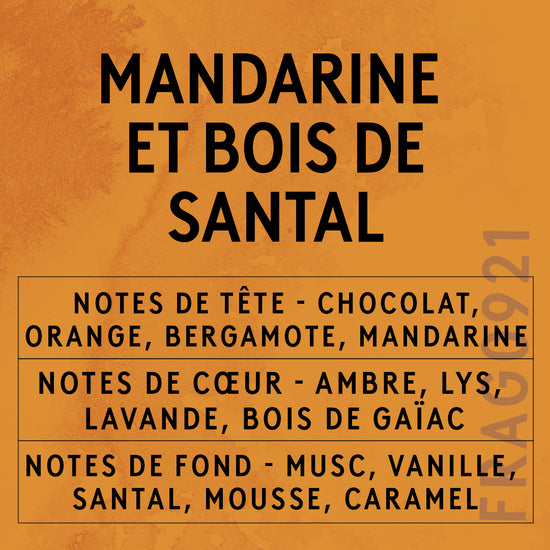 Parfum Mandarine Et Bois De Santal