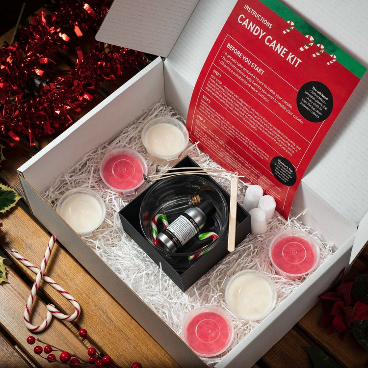 Candle Shack BV Candle Making Kit Candy Cane Candle Making Kit