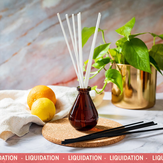 Flacon De Diffuseur Ava 100 ml - Ambre (Boîte De 6)