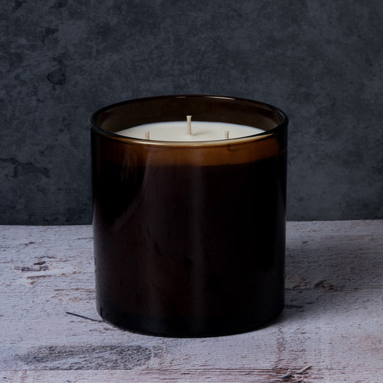 Pot à bougie Ebony 64cl - Ambré (Boîte de 6)
