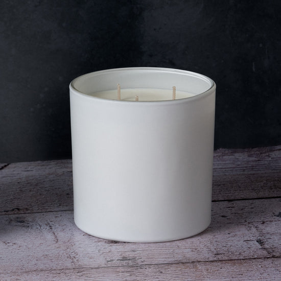 ot à bougie Ebony 64cl - Blanc Mat (Boîte de 6)