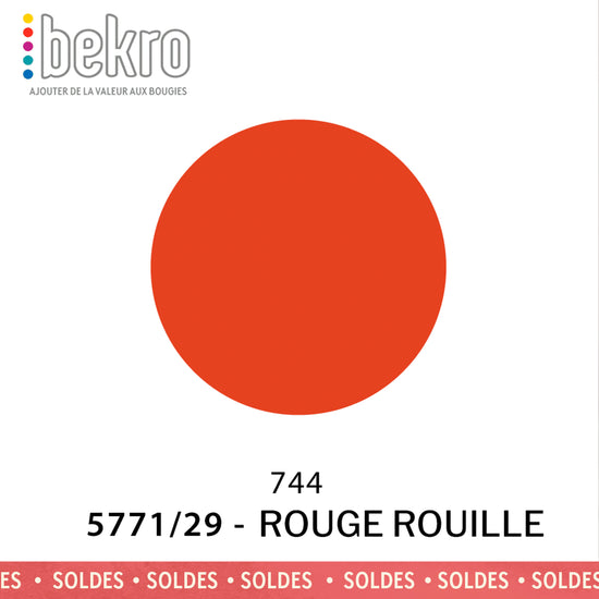 Colorant Bekro - 5771/29 - Rouge Rouille