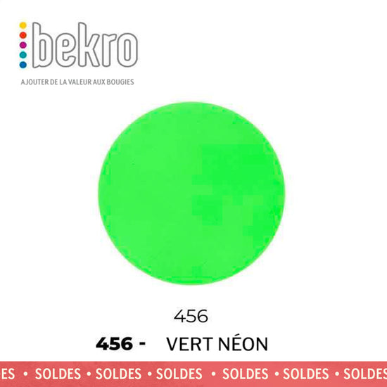 Colorant Bekro - 456 - Vert Néon