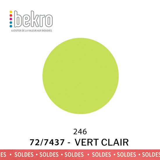 Colorant Bekro - 72/7437 - Vert Clair