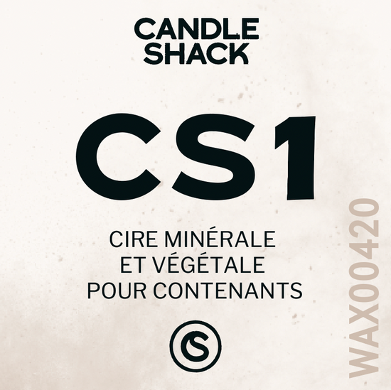 Cire Minerale Et Colza - Candle Shack CS1 Pour Contenants