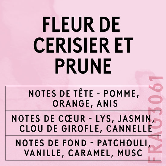 Parfum Fleur de Cerisier & Prune
