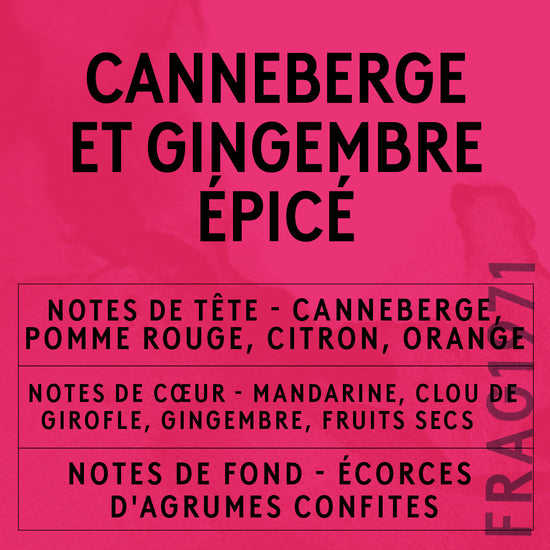 Parfum Canneberge & Gingembre Épicé