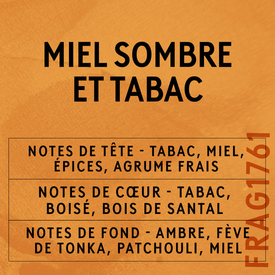 Lotion Pour Main Et Corps - Miel Sombre & Tabac