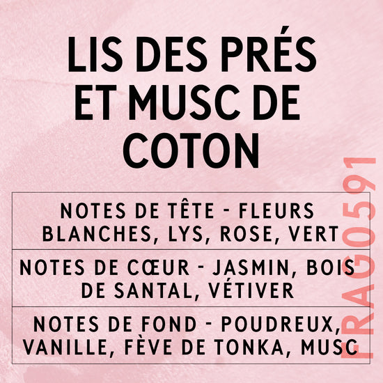 Parfum Lis Des Prés Et Musc De Coton