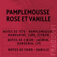 Parfum Pamplemousse Rose Et Vanille