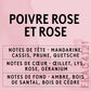 Lotion Pour Main Et Corps - Poivre Rose & Rose