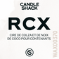 Cire De Colza Et Coco - EcoSystem RCX Pour Bougies Contenants