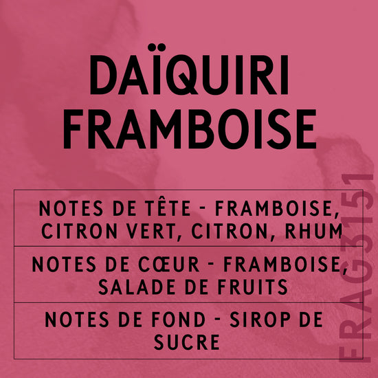 Parfum Daïquiri Framboise