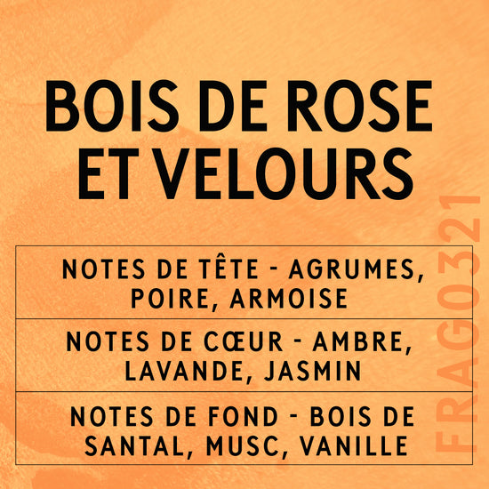 Parfum Bois De Rose Et Velours
