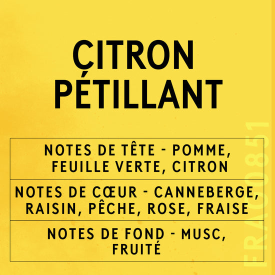 Parfum Citron Pétillant