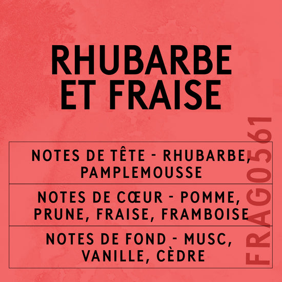 Lotion Pour Main Et Corps - Rhubarbe & Fraise
