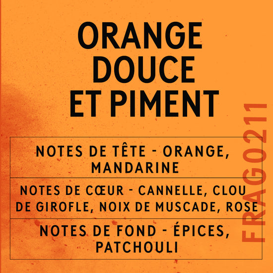 Parfum Orange Douce Et Piment