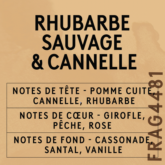Parfum Rhubarbe Sauvage Et Cannelle