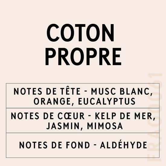 Parfum Coton Propre