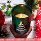 Sapin De Noël - Verre À Bougie De Noël Lotti Vert émeraude 30 cl (Boîte De 6)