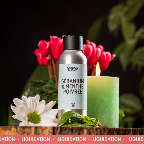 Parfum Géranium Et Menthe Poivrée Avec Insectifuge Citrepel