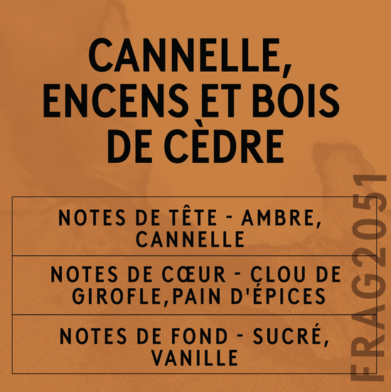 Parfum Cannelle, Encens Et Bois De Cèdre