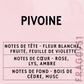 Parfum Pivoine