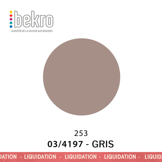 Colorant Bekro - 03/4197 - Gris