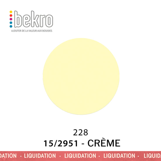 Colorant Bekro - 15/2951 - Crème