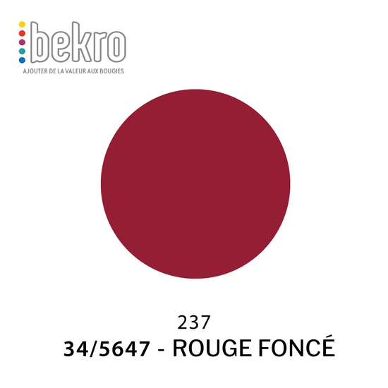 Colorant Bekro - 34/5647 - Rouge Foncé