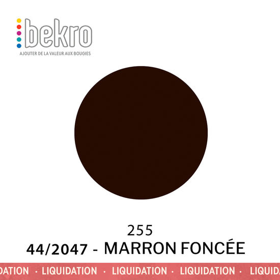 Colorant Bekro - 44/2047 - Marron Foncée