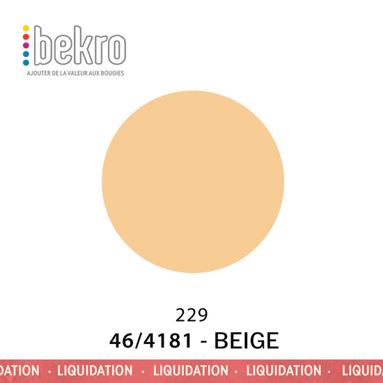 Colorant Bekro - 46/4181 - Beige