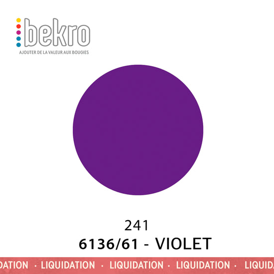 Colorant Bekro - 6136/61 - Violet