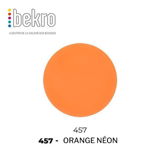 Colorant Bekro - 457 - Orange Néon