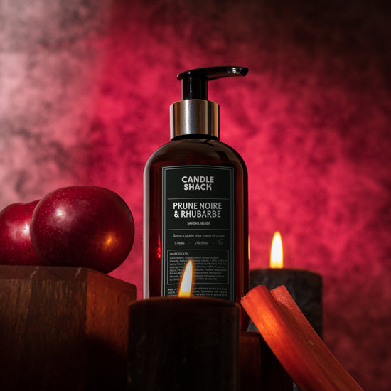 Soap2Go - Savon Liquide Prune Noire & Rhubarbe