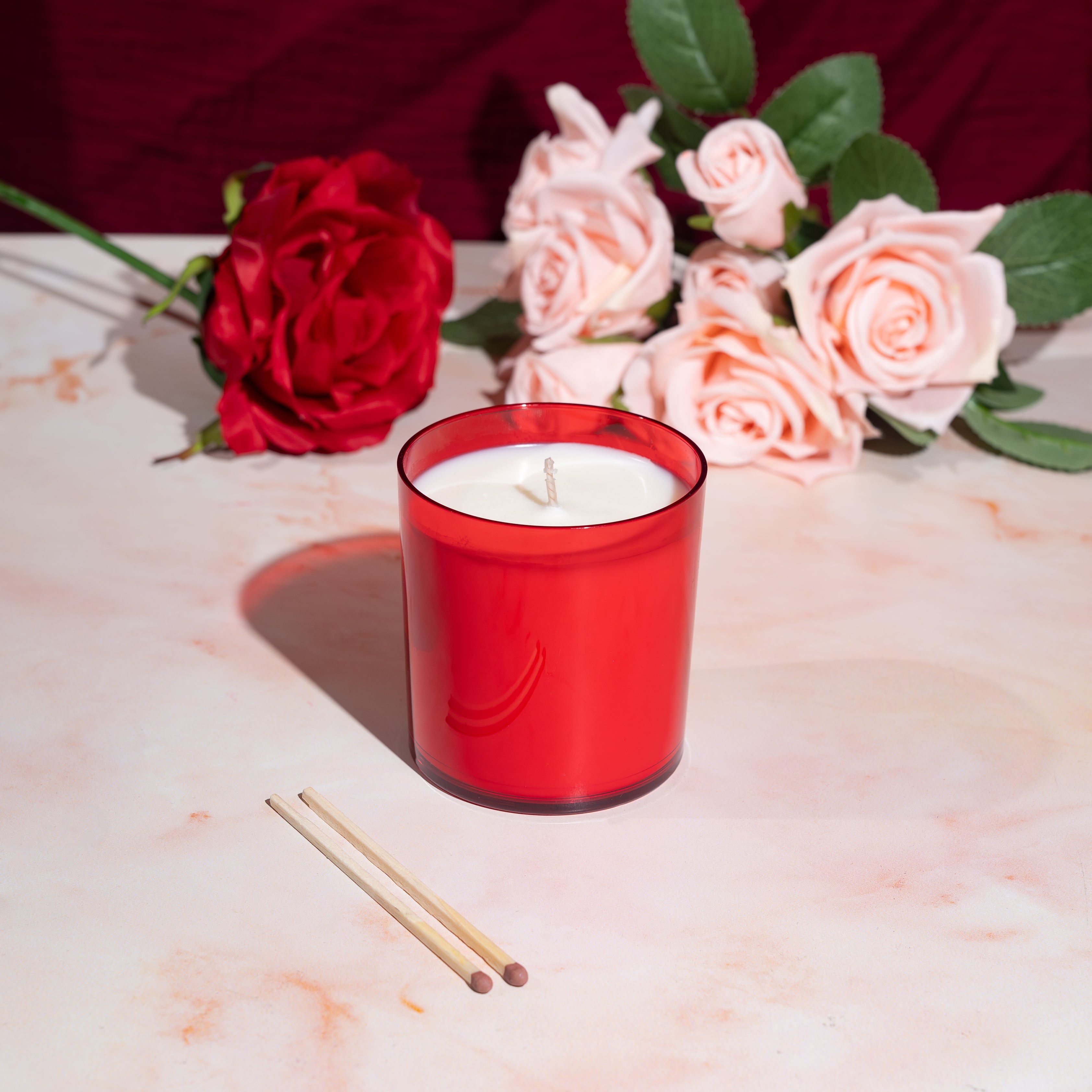 Boîte Or Rose Pour Fabrication Bougie 20 cl l Candle Shack FR