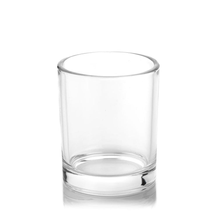 Candle Shack Candle Jar 30cl Ebony Luxury Candle Glass - Clear