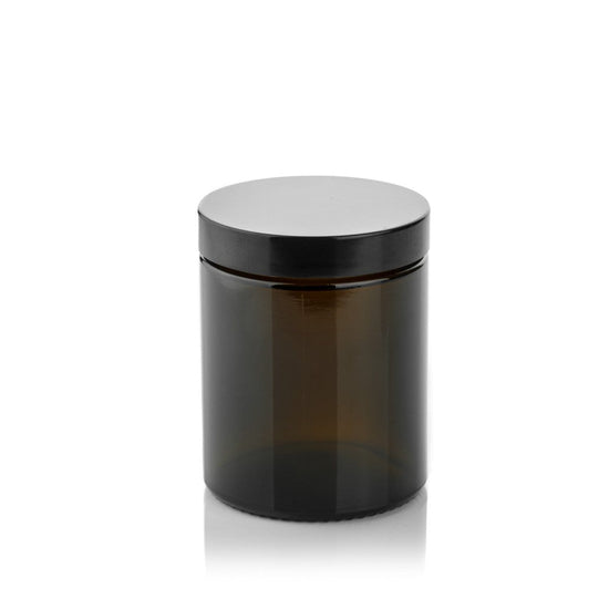 Candle Shack Candle Jar Amber Candle Jar (150g) with Urea Lid