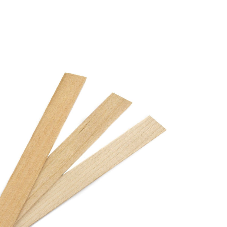 Candle Shack Wooden Wick Wood Wick - 1mm x 19mm x 152mm